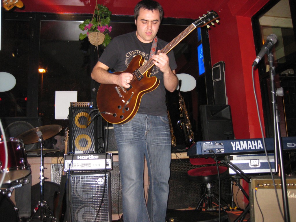 Marcel, leading guitarist